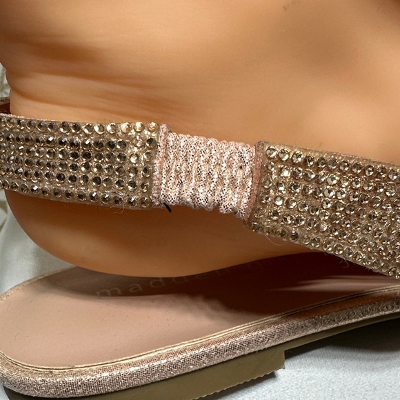 Madden Girl Metallic Slingback Flats - Picture 8 of 15